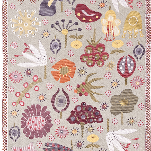 Tissu 45cm Fleurs