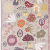 Tissu 45cm Fleurs