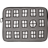 Laptop case Windows Dark Grey