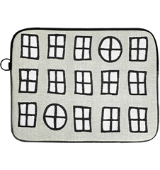 Laptoptasche Fenster Weiss