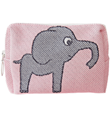 Pouch 12cm Elephant Pink