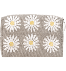Pouch 12cm Daisy Light-grey