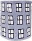 Topfdekoration Fenster Blau