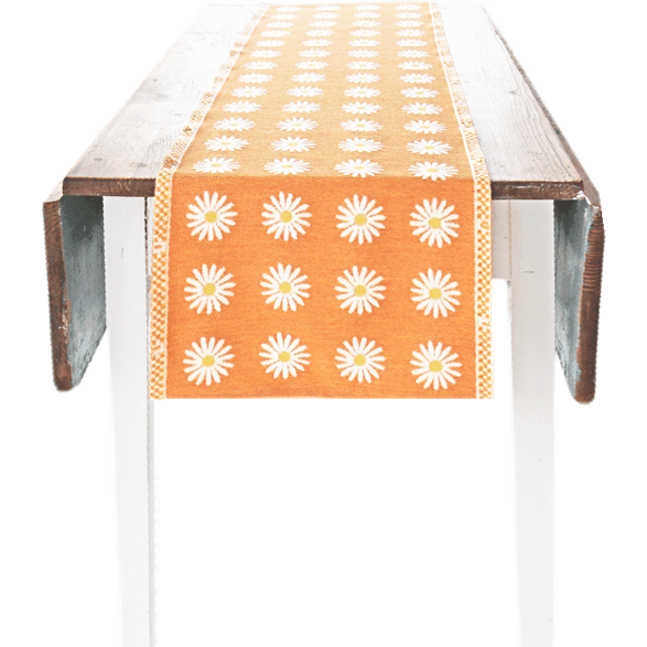 Tyg 35cm Prästkrage Orange