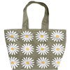 Tote XL Marguerites Vert Lin