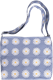 Messenger Bag Wiesen-Margerite Hellblau