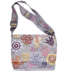 Messenger Bag Blumen
