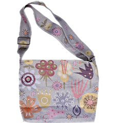 Messenger bag Flowers