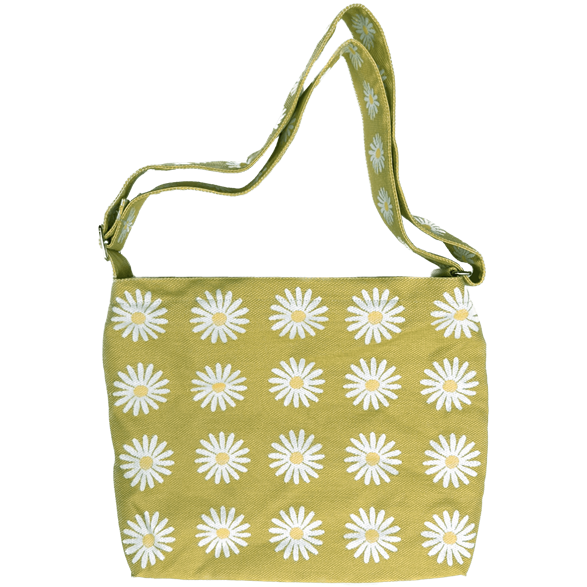 Messenger bag Prästkrage Lime