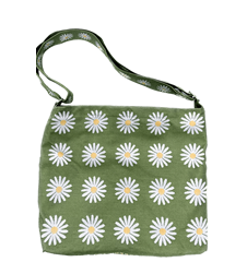 Messenger Bag Daisy Green
