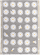 Towel Daisy Light-grey