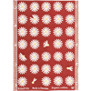 Handtuch Wiesen-Margerite Rot