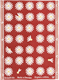 Handtuch Wiesen-Margerite Rot