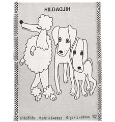 Essuie-mains 3 Chien Blanc