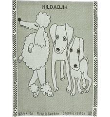 Towel Dogs Green