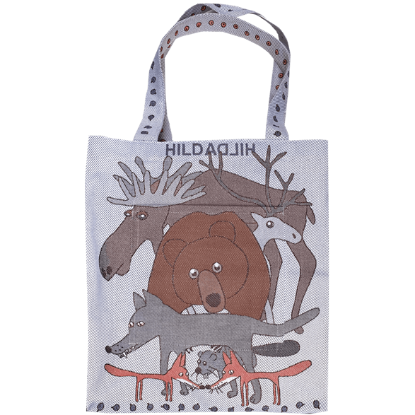 Tote L Swedish Animals