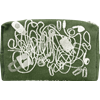 Kulturbeutel 18cm Kabel Grün