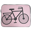 Laptop case Bicycle Pink