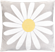 Kissenbezug 45x45cm Wiesen-Margerite Hellgrau