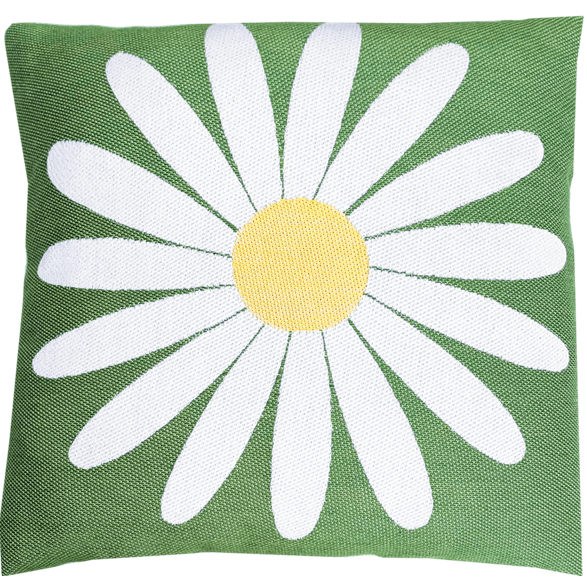Cushion cover 30x30cm Daisy Green