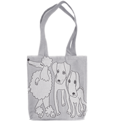 Tote M Hund Grå