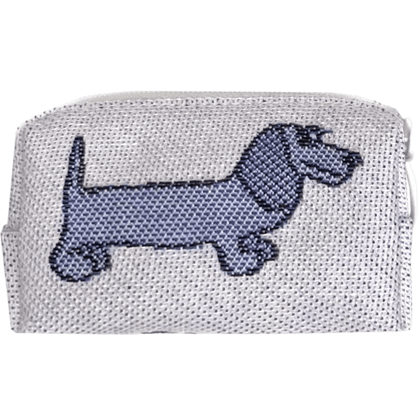 Pochette 8cm Teckel Bleu