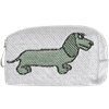Pouch 8cm Dachshund Green