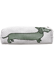 Pencil case Dachshund Green