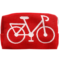 Pochette 18cm Vélo Rouge