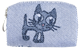 Pouch 8cm Cat Blue