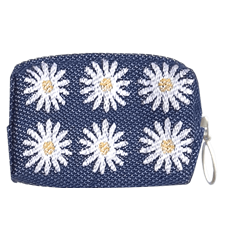Pouch 8cm Daisy Blue