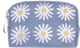 Pouch 8cm Daisy Light-Blue