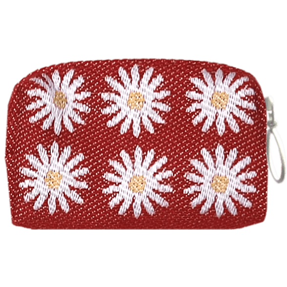 Pochette 8cm Marguerite Rouge