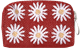 Pouch 8cm Daisy Red