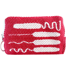 Pouch 8cm Tampon Red