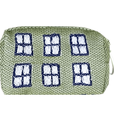 Pochette 8cm Fenêtre Verte
