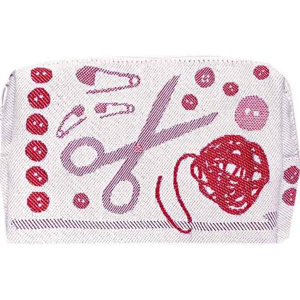 Pochette 18cm Kit de couture Rouge