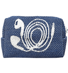 Pouch 8cm Cords Jeans Blue