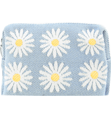 Pochette 12cm Marguerite Bleue Claire