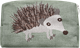 Pouch 18cm Hedgehog Green