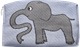 Pochette 18cm Éléphant Bleu