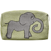 Pochette 18cm Éléphant Vert