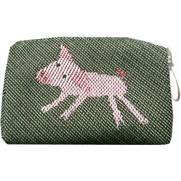 Pochette 8cm Cochon Vert