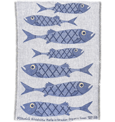 Kökshandduk Fisk stor