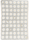 Kitchen towel Daisy Linen Gray