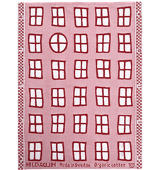 Handtuch Fenster Rosa