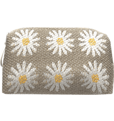 Pochette 8cm Marguerite Gris