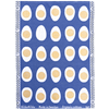 Handtuch Eier Klein Mittelblau