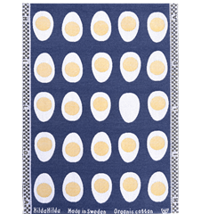 Essuie-mains Oeufs Bleu