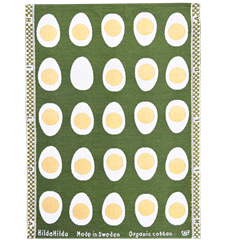 Essuie-mains Oeufs Vert